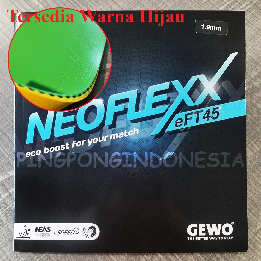 GEWO Neoflexx eFT 45 - Karet Pingpong Rubber Tenis Meja Bet Bat