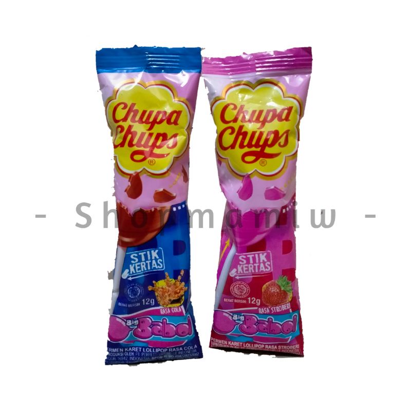 

Permen Chupa Chups Big Babol - Chupachups Cola Strawberry