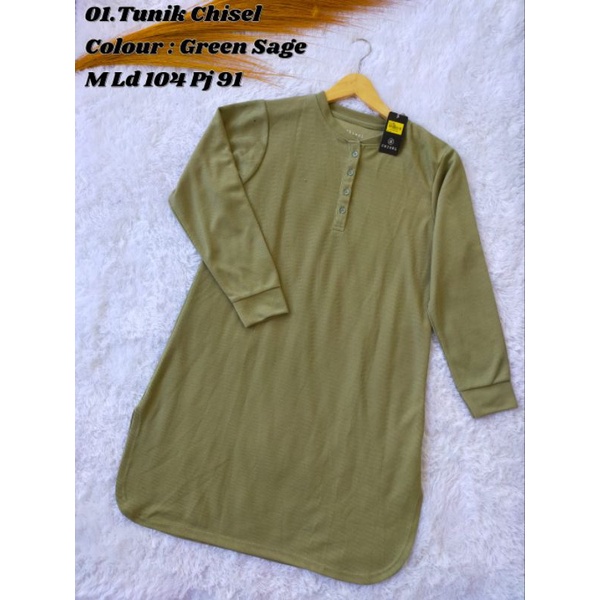 tunik chisel busui part1/kaos lengan panjang