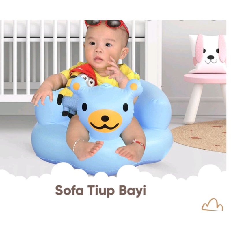 Sofa bayi pompa / kursi bayi untuk belajar duduk
