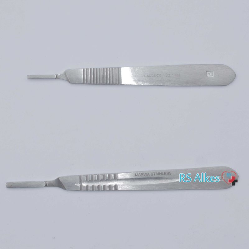 Scalpel Handle Scaple Handle Gagang Bisturi Gagang Pisau Operasi Gagang Pisau Bedah