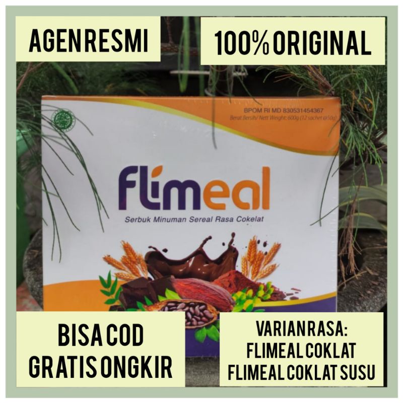 

FLIMEAL 1 BOX ISI 12 SACHET HALAL MINUMAN MEAL REPLACEMENT