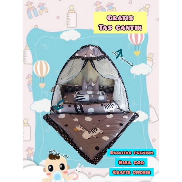 KASUR BAYI SET DENGAN BEDCOVER