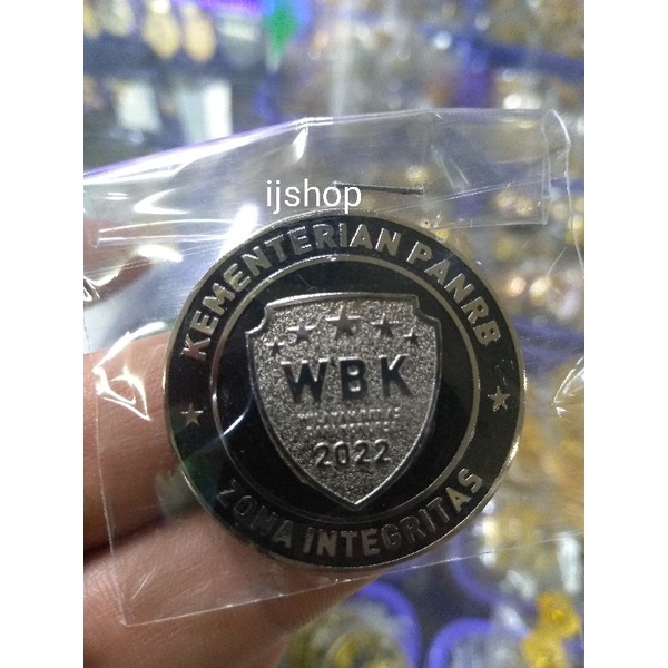 Pin bros wbk tahun 2022 | pin kementerian PAN-RB | pin zona integritas 2022 magnet