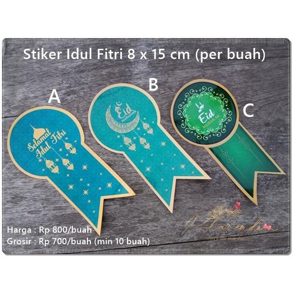 

Alb-60 : Sticker Idul Fitri (Per Buah) 076