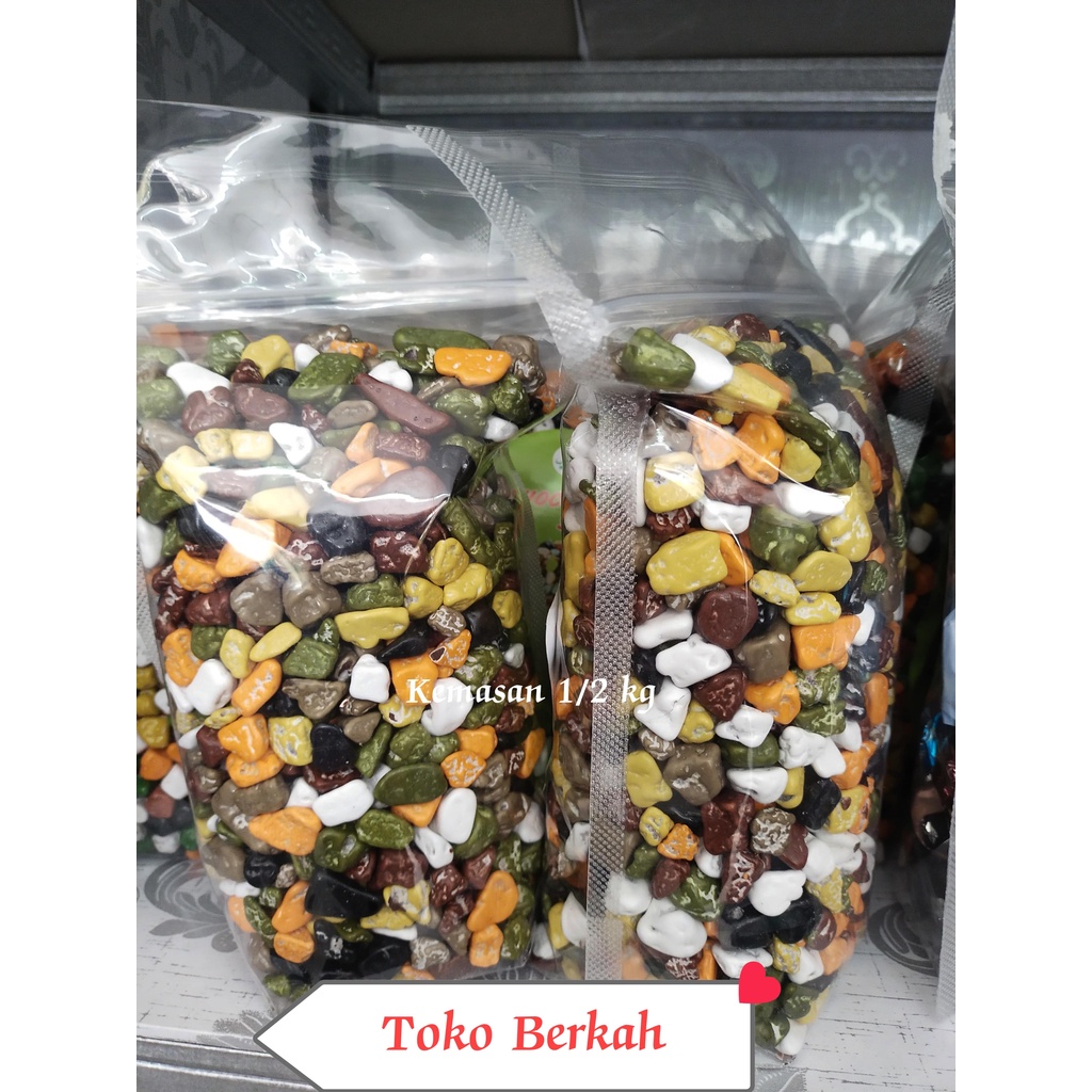 coklat krikil oelh oleh haji prodak yang di jual mengutamakan kualitas