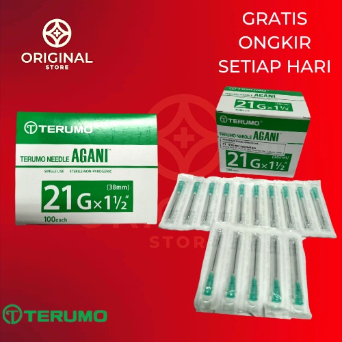 NEEDLE AGANI JARUM SUNTIK AGANI - TERUMO