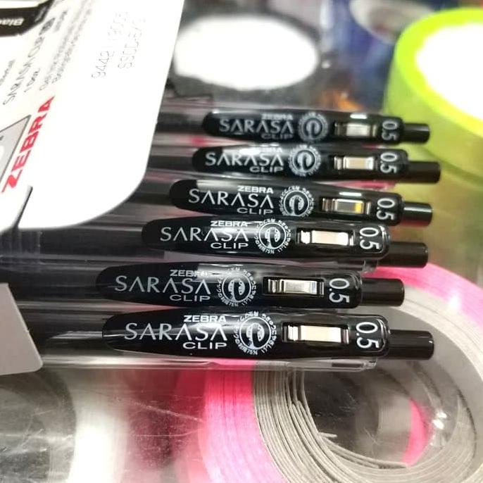 

HOT PROMO Pulpen Sarasa Gel 0.5 Hitam / Biru