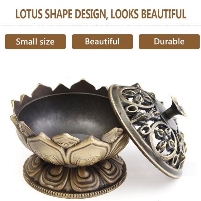 Tempat Bakar Dupa Lotus Mabkhara Tempat Dupa Lingkar Min Pembakar Dupa
