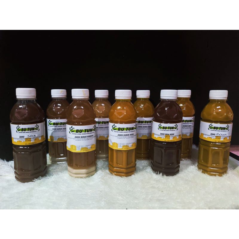 

Jamu Herbal / Tradisional Bu Tun paket 4 botol @330ml