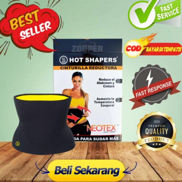 Hot Shapers Korset Celana Pelangsing Badan Stagen Pengecil Perut Buncit Munafie Corset Shaper Belt P