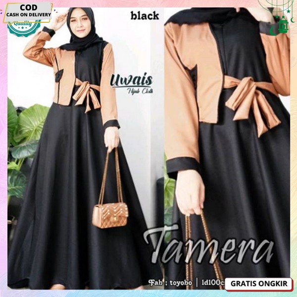Dres Korea Style Dress Pesta Kondanga Gamis Lebaran 2023 Gamus Sari Perempuan Gamis Wnta Syarii Bju 