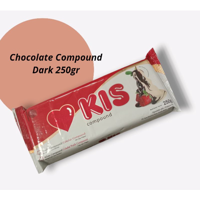 

KIS Chocolate Compound Dark 250gr