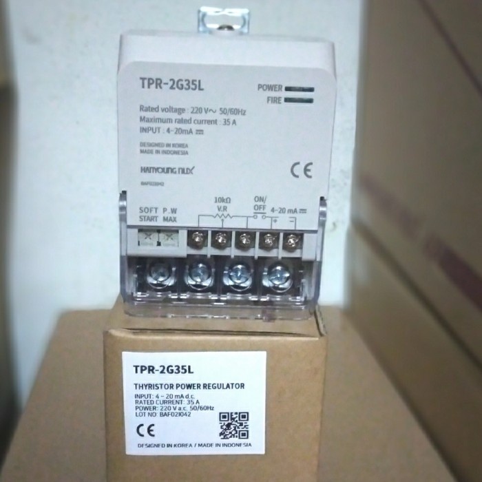 THYRISTOR POWER REGULATOR TPR-2G35L