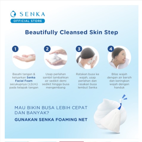 [BPOM] Senka Perfect Whip Fresh Anti Shine Cleansing Foam