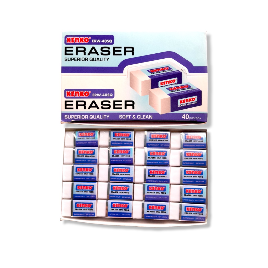 

Kenko Eraser / Penghapus Pensil ERW-40 SQ [ ECER ]