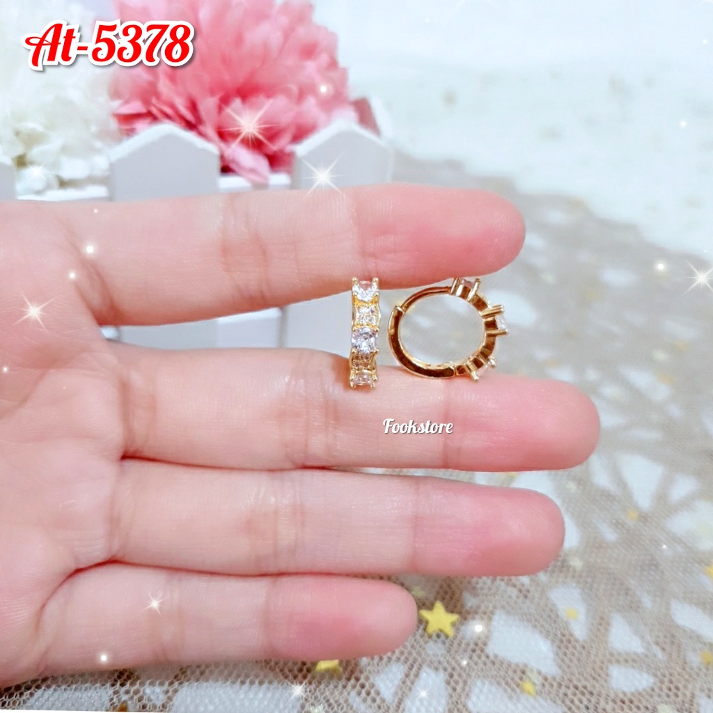 ANTING CLIP WANITA TERBARU FASHION KOREA ANTI ALERGI/COD