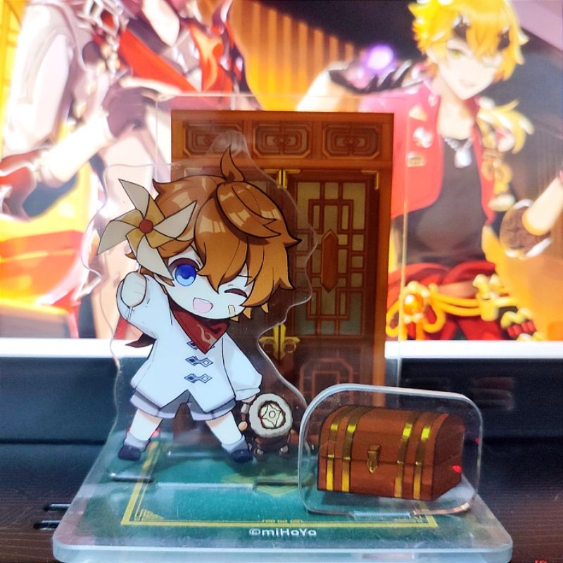 Hoyofest 2023 2022 Genshin Pin Badge Xiao, Sweets Paradise Suipara Chongyun Xingqiu Kazuha Pajangan 