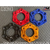 tutup cover flange gear gir spacer belakang ninja r rr ss zx 150