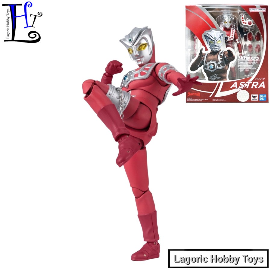 SHF Ultraman Astra Bandai Ultraman Leo Mainan Figure