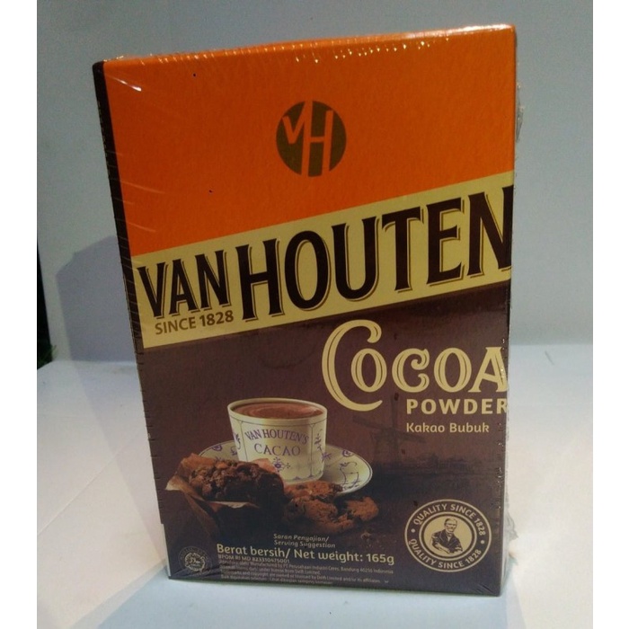 

COKLAT-BUBUK- VANHOUTEN COCOA POWDER 180 GR MURAH / COKLAT BUBUK VANHOUTEN 180 GR -BUBUK-COKLAT