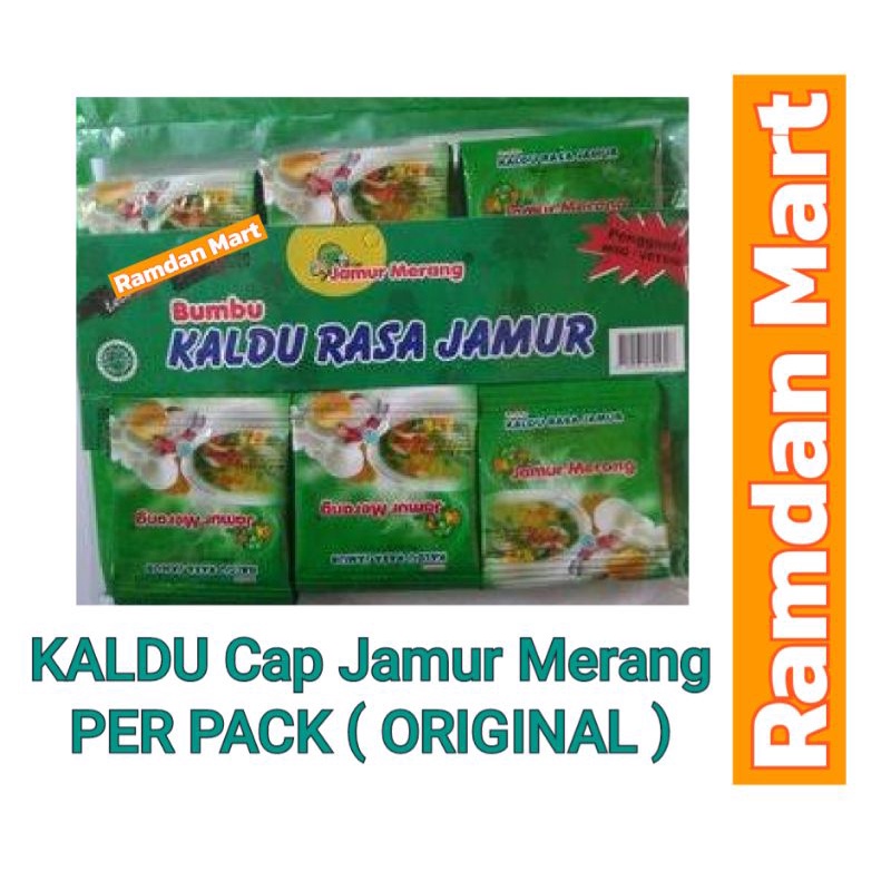 

Kaldu Alami Jamur Merang original NEW kemasan pack