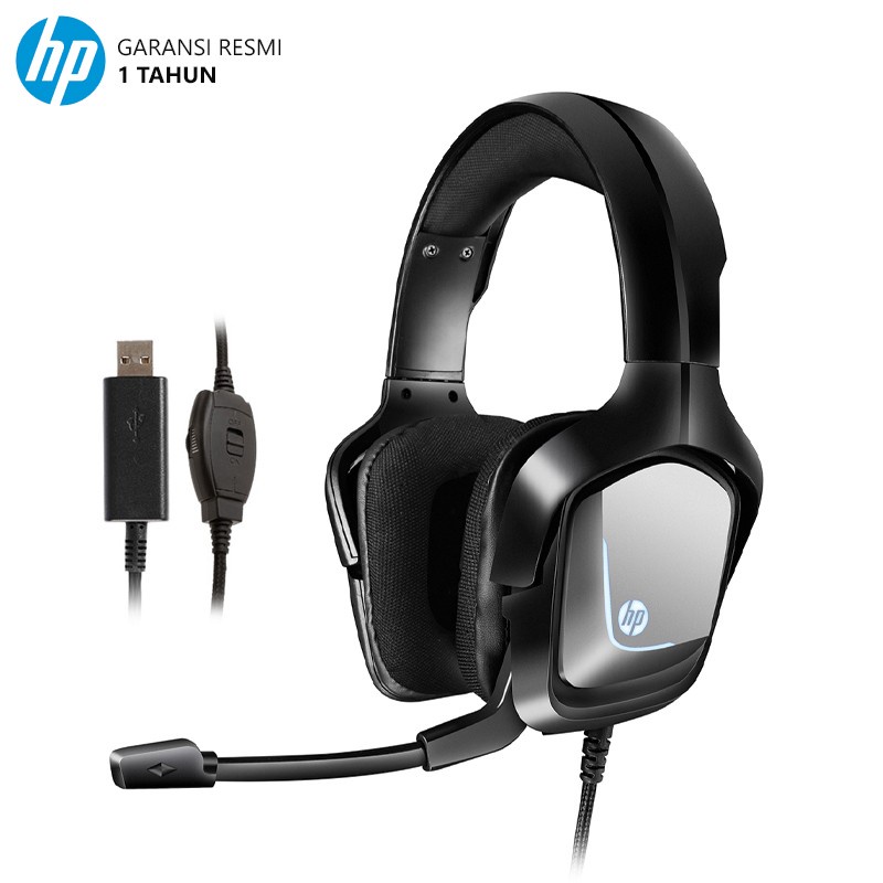 HP H220GS 7.1 USB Headset Gaming With LED