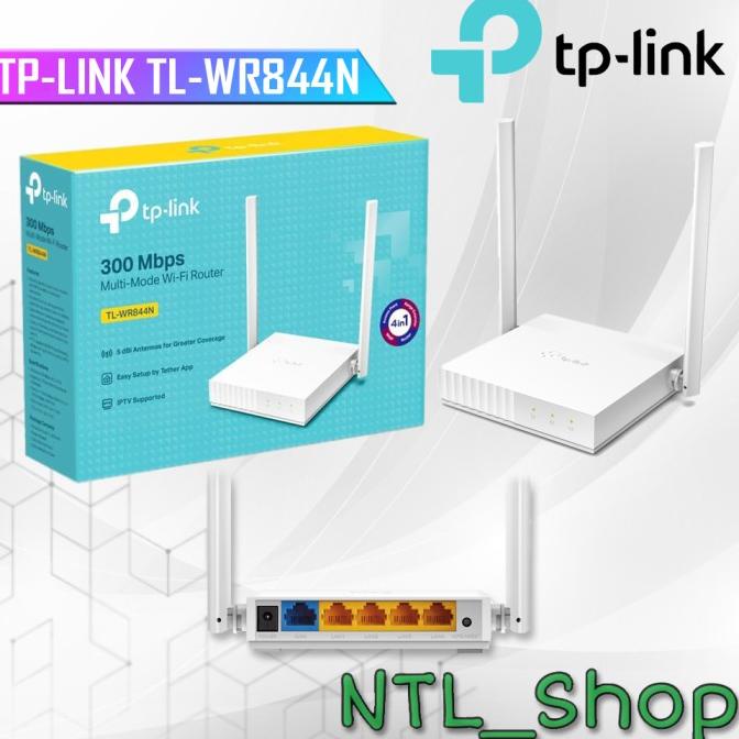 TPLINK WIRELESS ROUTER WR844N - TP-LINK TL-WR844N