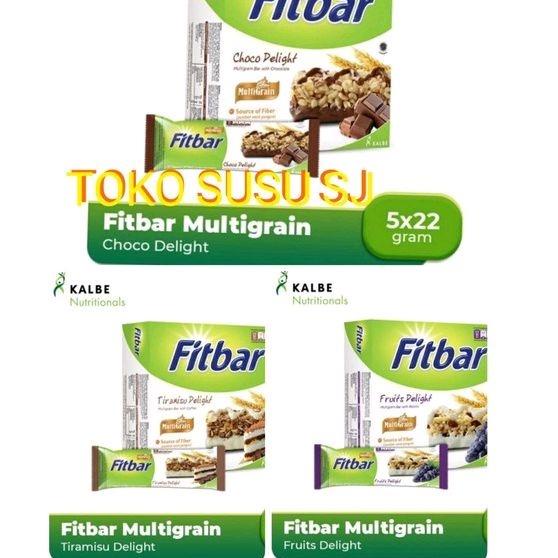 

kodef4F9r FITBAR MULTIGRAIN 5 X 22 G TIRAMISU FRUITS NUTS CHOCO DELIGHT/ FIT BAR