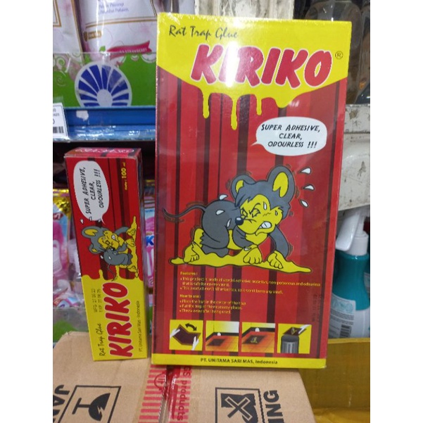 kiriko lem tikus papan dan tube