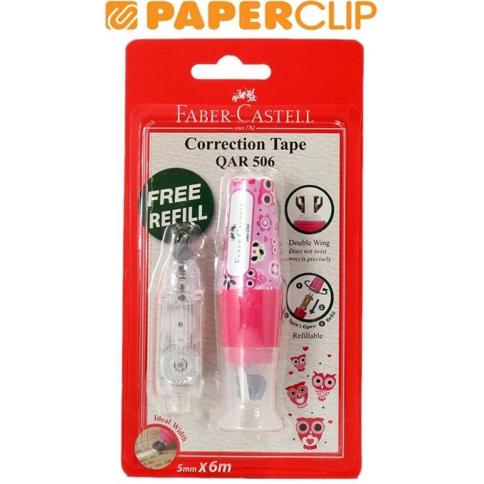

CORRECTION TAPE FABER CASTELL 169628 +REFILL