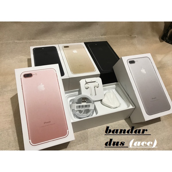 Hp Dus/Box/Book/Kotak Original Iphone 7/7+Plus Fullset/Acc Termurah