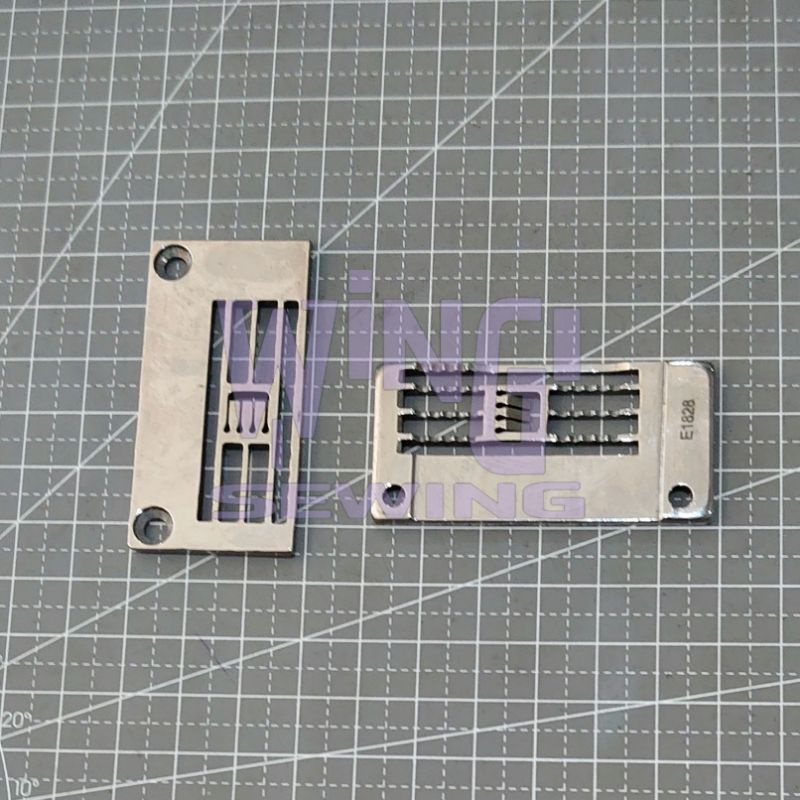 E1828 SIRUBA F007 4x4 6.0MM 4 Jarum Plat Mesin Jahit Overdeck Kam