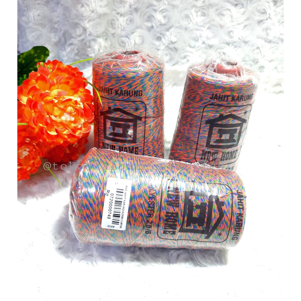 Benang Jahit Karung Komb 3 Warna/ Bahan Garmen/Alat Jahit/Jahit Karung