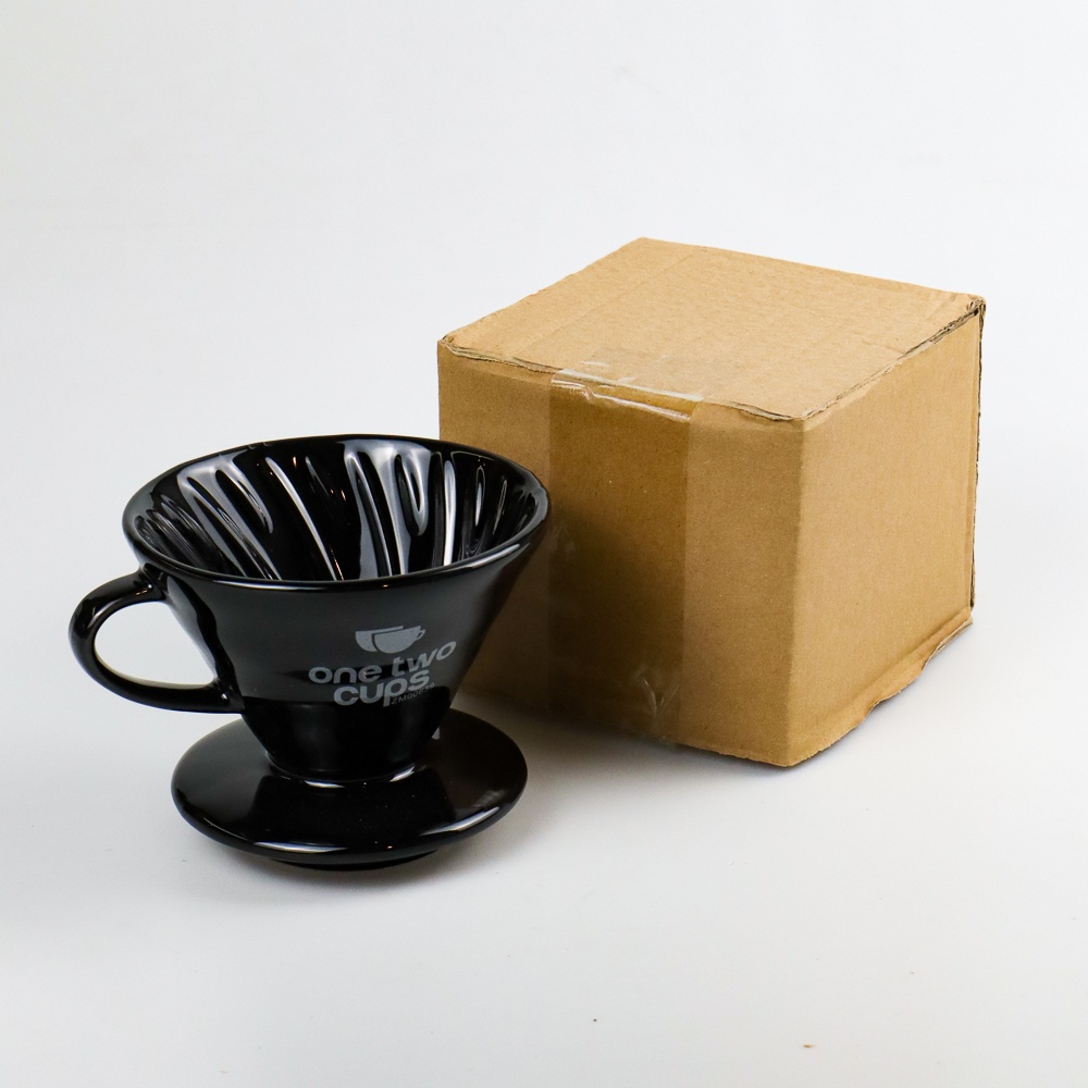 One Two Cups Filter Penyaring Kopi V60 Glass Coffee Filter Dripper - ZM00639