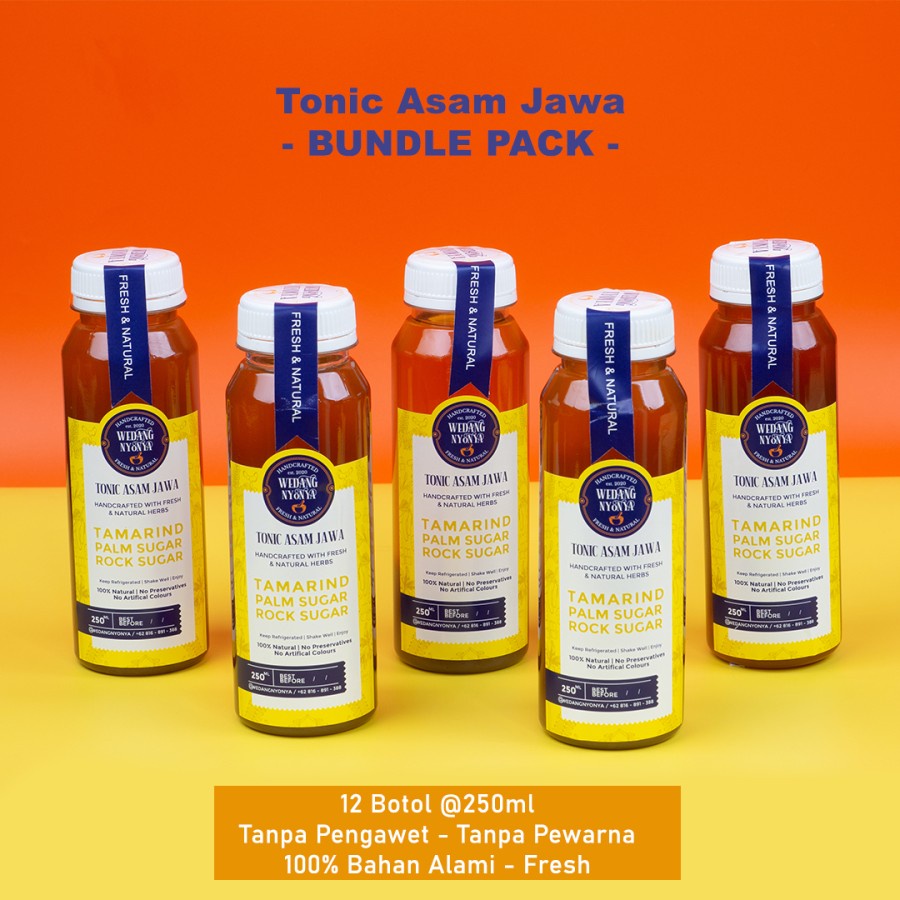 

Tonic Asam Jawa - Wedang Nyonya BUNDLE PACK