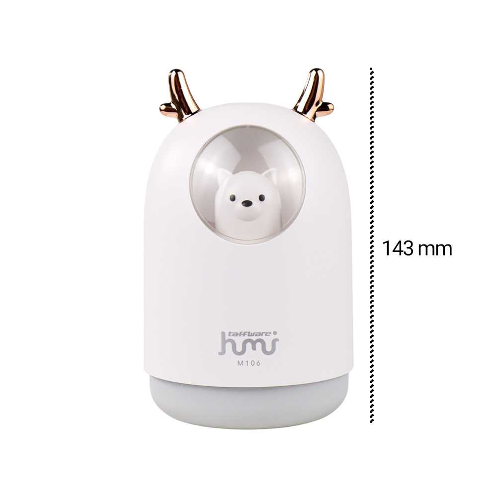 Humidifier Ultrasonic RGB Pet Design Pengharum Ruangan 300ml Model - HUMI M106