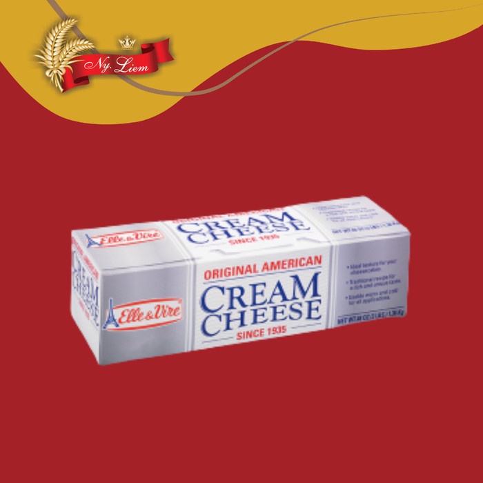 

ELLE & VIRE American Cream Cheese 34% Fat 1,36kg (GOJEK/GRAB ONLY)