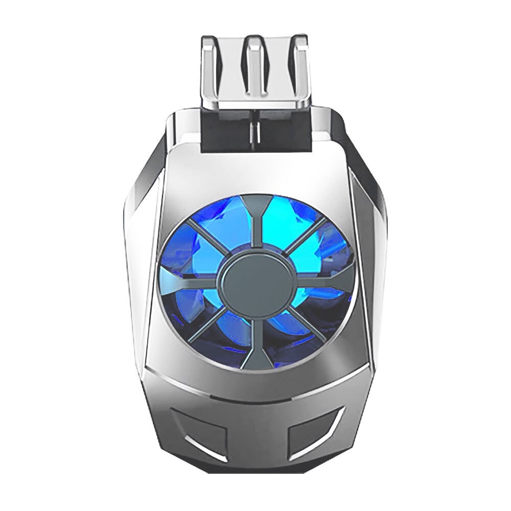 Willkey Smartphone Cooling Fan Kipas Heat Sink Micro USB - L02 - Silver