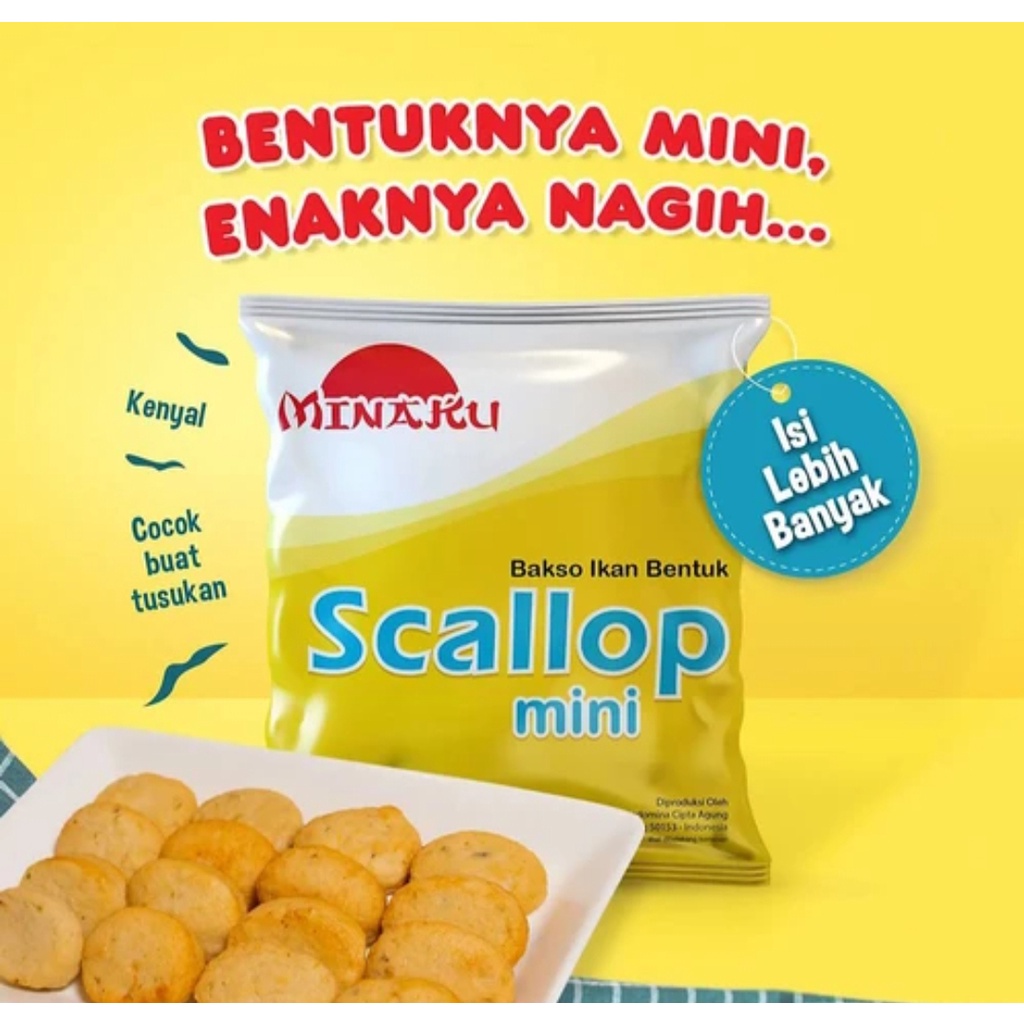 

Minaku Scallop mini 500 gram
