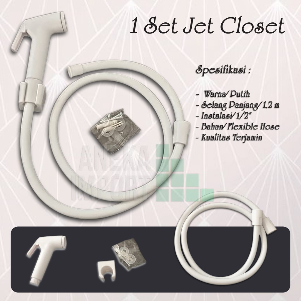 (SerbaSerbi)Satu Set Jet Kloset Jet Shower Kamar Mandi Terlaris