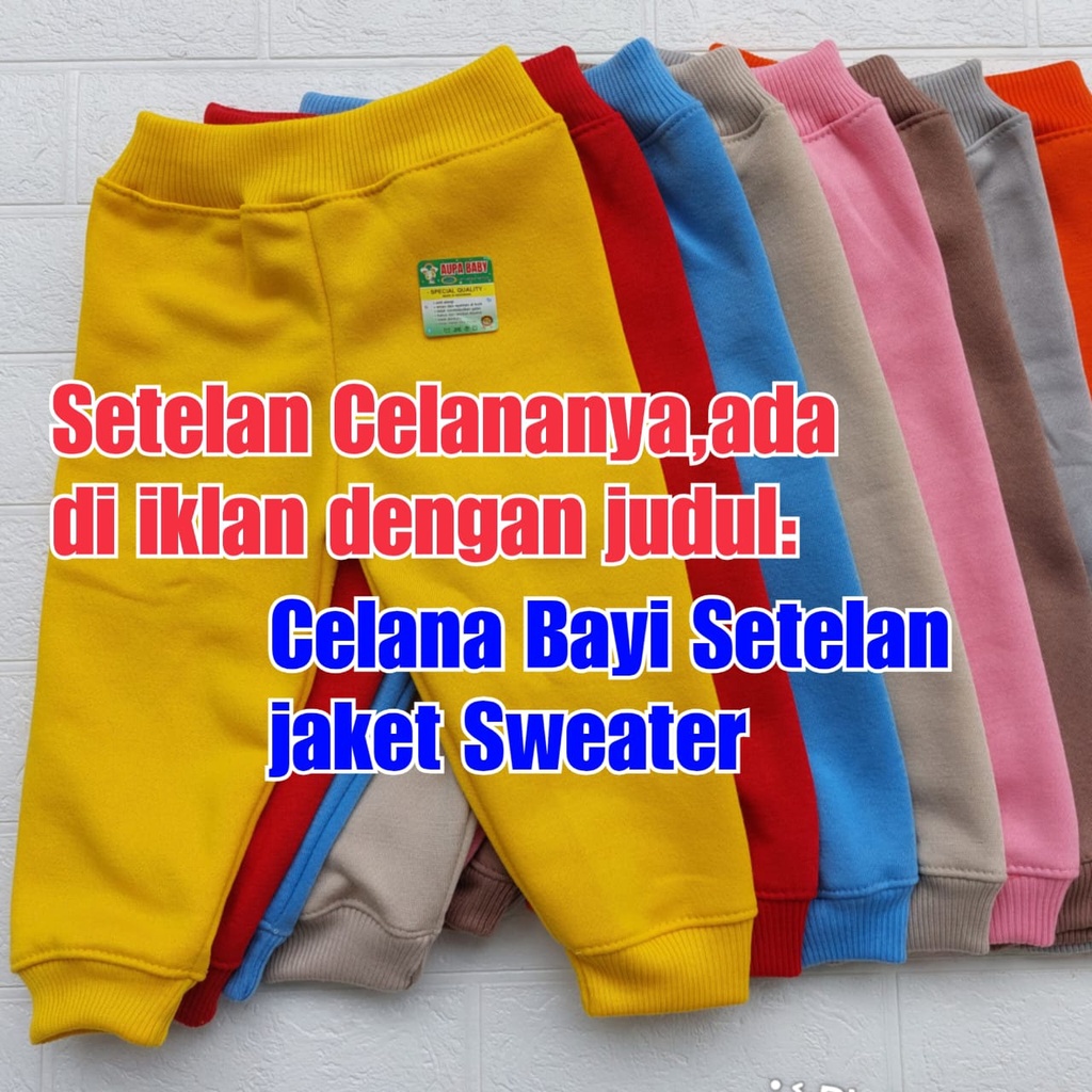 Baju Jaket Bayi SWEATER POLOS TerBaru