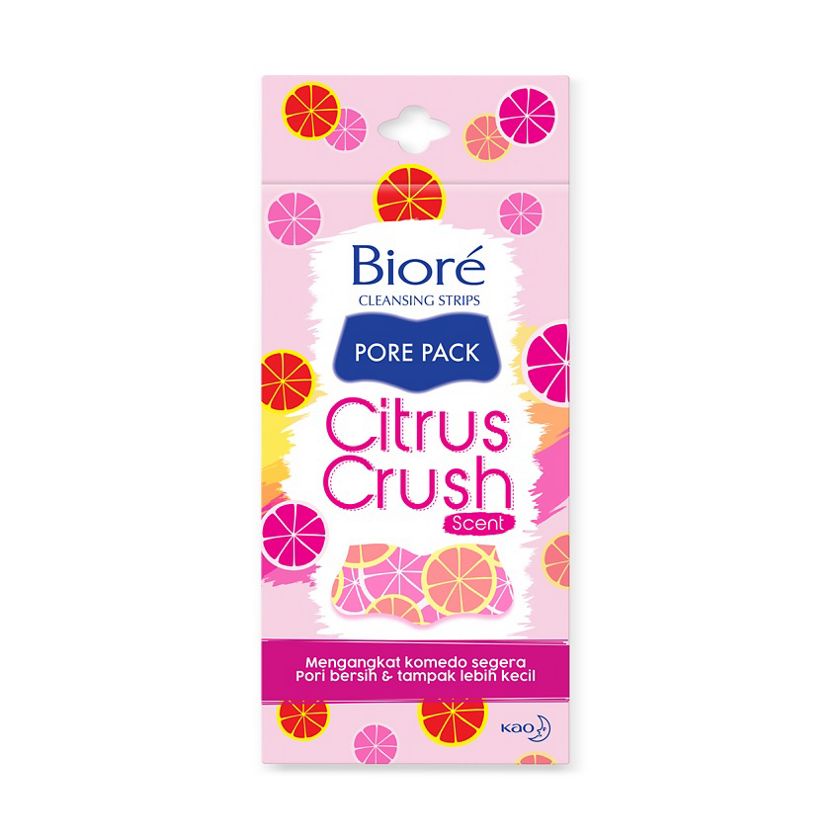 Biore Cleansing Strips Black / Mens / Cherry Blossom / Citrus / Batik Pore Pack Porepack (4 Pcs)