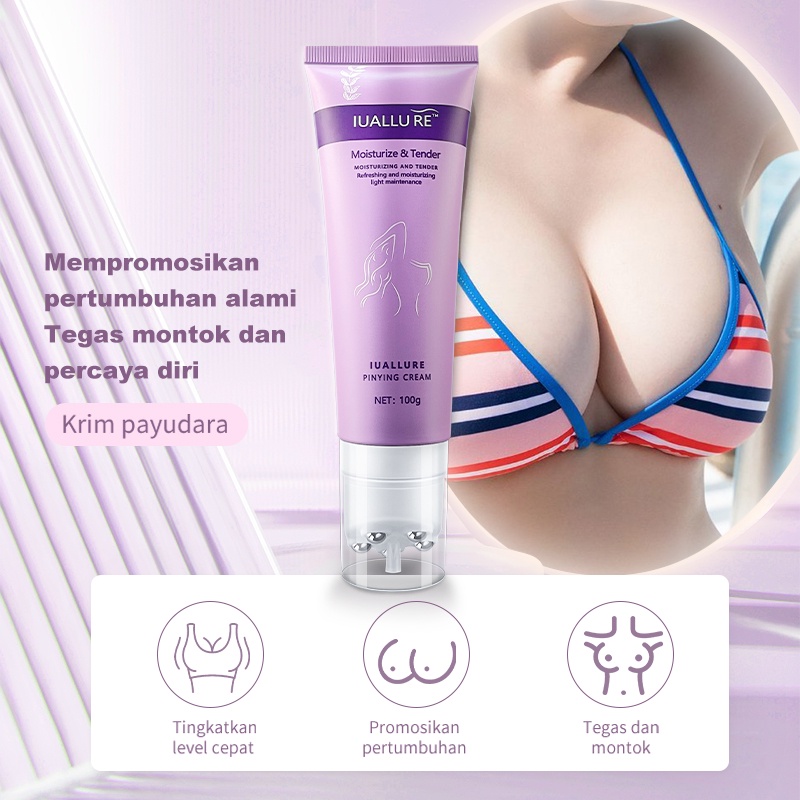 ORIGINAL Breast Care Serum Obat Pengencang Payudara Cream Set BPOM 100gr Bust Serum &amp; Cream pembesar payudara super cepat permanen Female Breast Enlarger