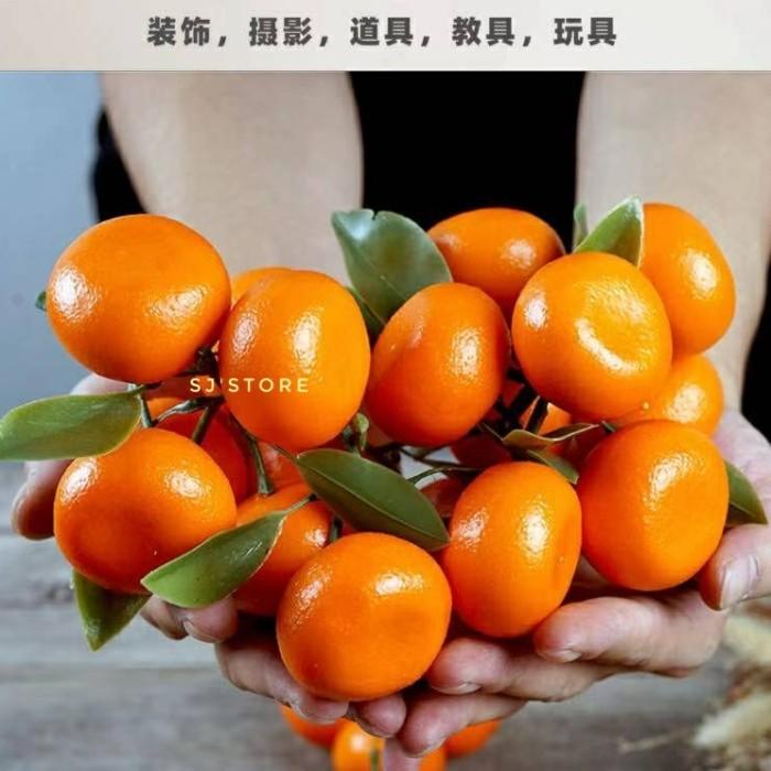 Hiasan Imlek Jeruk Kecil Dekorasi Cny