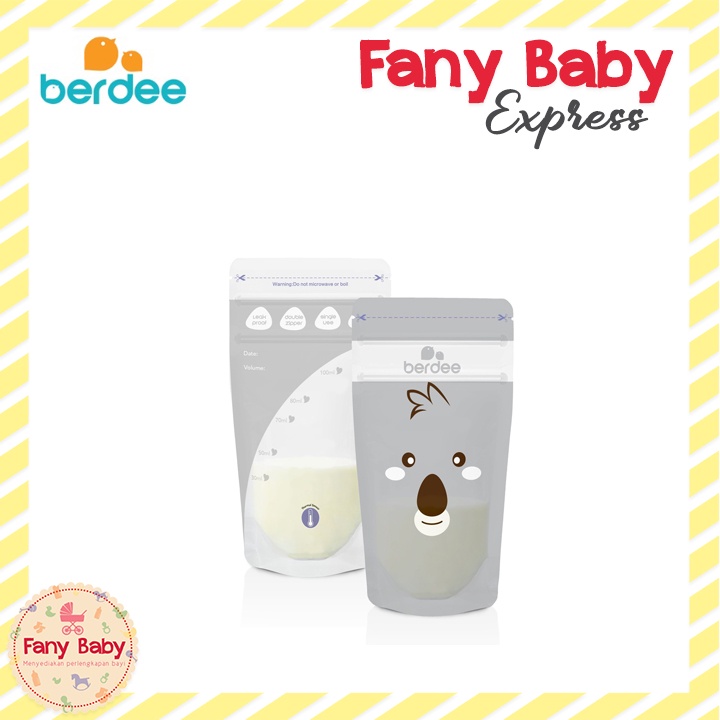 BERDEE BABY BREASTMILK STORAGE BAG - 30 PCS / 100ML