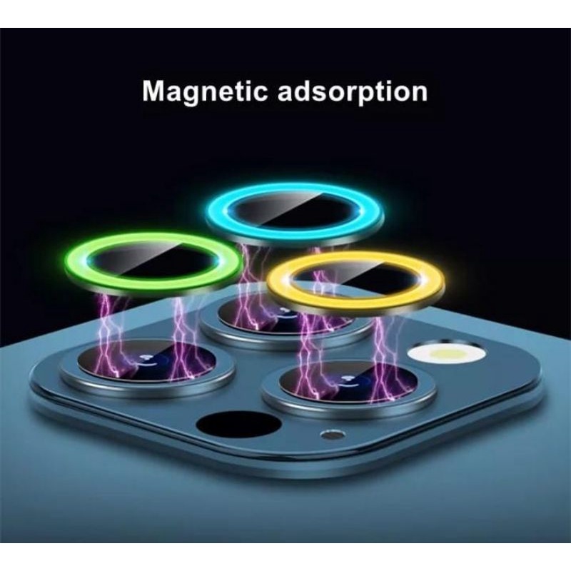Pelindung Lensa Camera Tempered Glass Luminous Glow In The Dark For Iphone 11 11 Pro 11 Pro Max 12 1