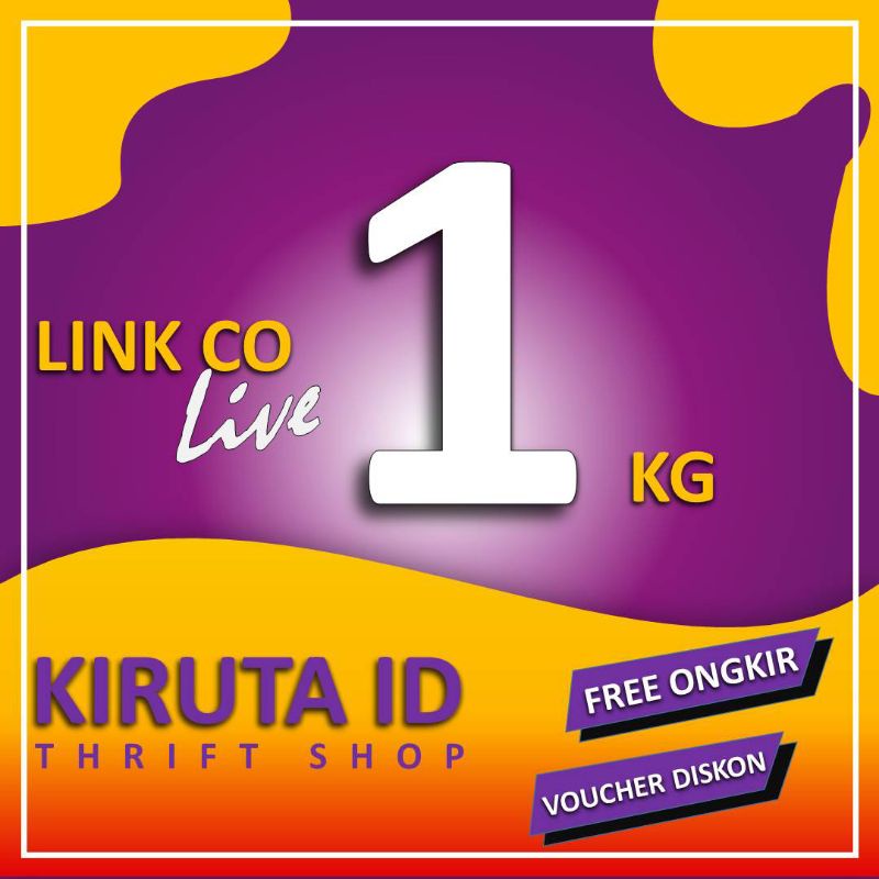 [KHUSUS TAS MAX 1 KG] Check Out Link Shopee Live