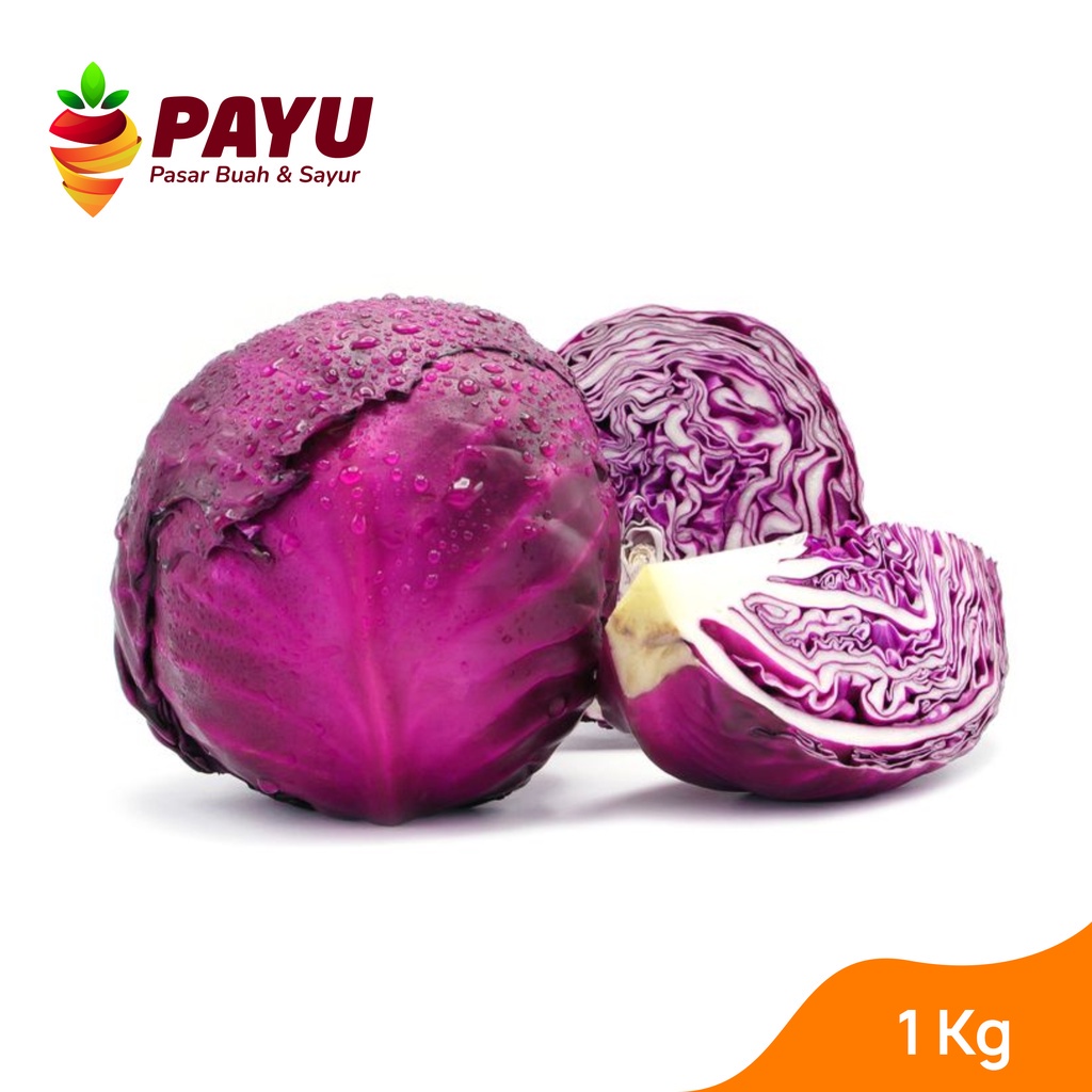 

Kol Ungu / Kubis Merah / Red Purple Cabbage [1 Kg]