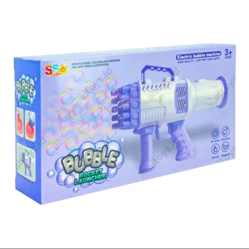 Mainan bouble gun gelembung